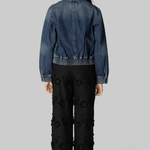 Fleur Cotton Pant in Black - The Garment