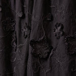 Fleur Cotton Pant in Black - The Garment