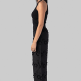 Fleur Cotton Pant in Black - The Garment