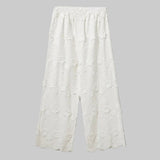 Fleur Cotton Pant in White - The Garment