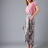 Floral Jacquard Nio Skirt - Zero + Maria Cornejo
