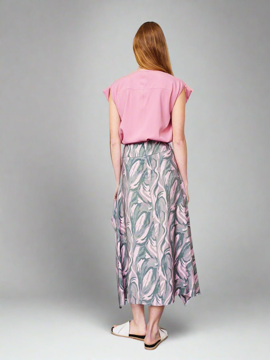 Floral Jacquard Nio Skirt - Zero + Maria Cornejo