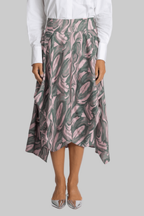 Floral Jacquard Nio Skirt - Zero + Maria Cornejo