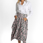 Floral Jacquard Nio Skirt - Zero + Maria Cornejo