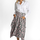Floral Jacquard Nio Skirt - Zero + Maria Cornejo