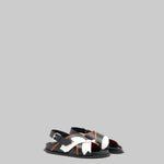Flower Intarsia Fussbet Sandal - Plan C