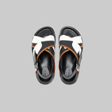 Flower Intarsia Fussbet Sandal - Plan C