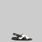 Flower Intarsia Fussbet Sandal - Plan C