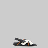 Flower Intarsia Fussbet Sandal - Plan C