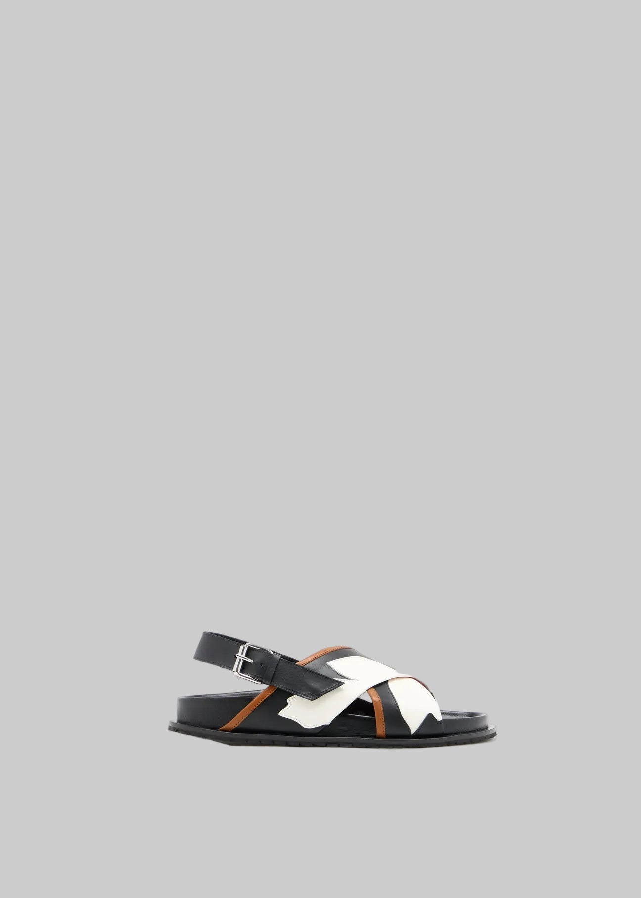 Flower Intarsia Fussbet Sandal - Plan C