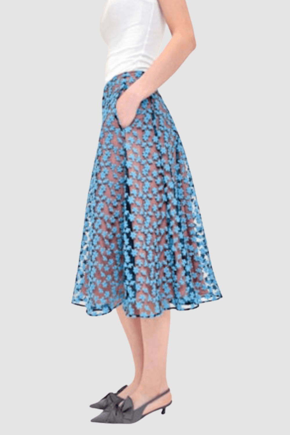 Flower Tulle Skirt - Odeeh