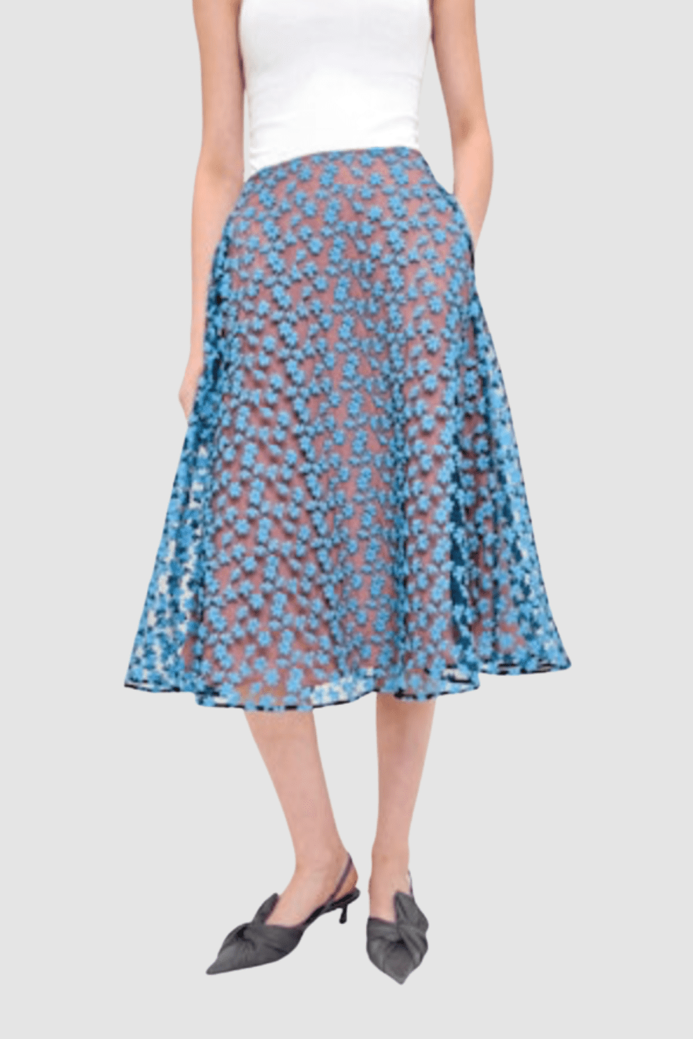 Flower Tulle Skirt - Odeeh