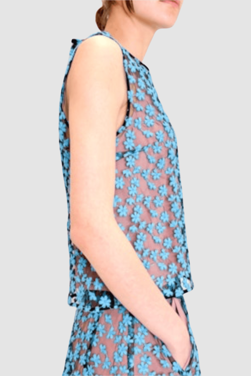 Flower Tulle Top - Odeeh