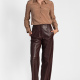 Nappa Leather Trousers - The Posh Peacock