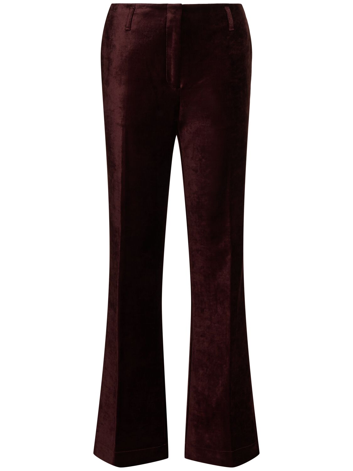 Velvet Flared Trousers - The Posh Peacock