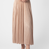 Lamé Long Soleil Skirt - The Posh Peacock