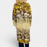 Bloom Mist Mohair Alpaca Jacquard Coat - The Posh Peacock