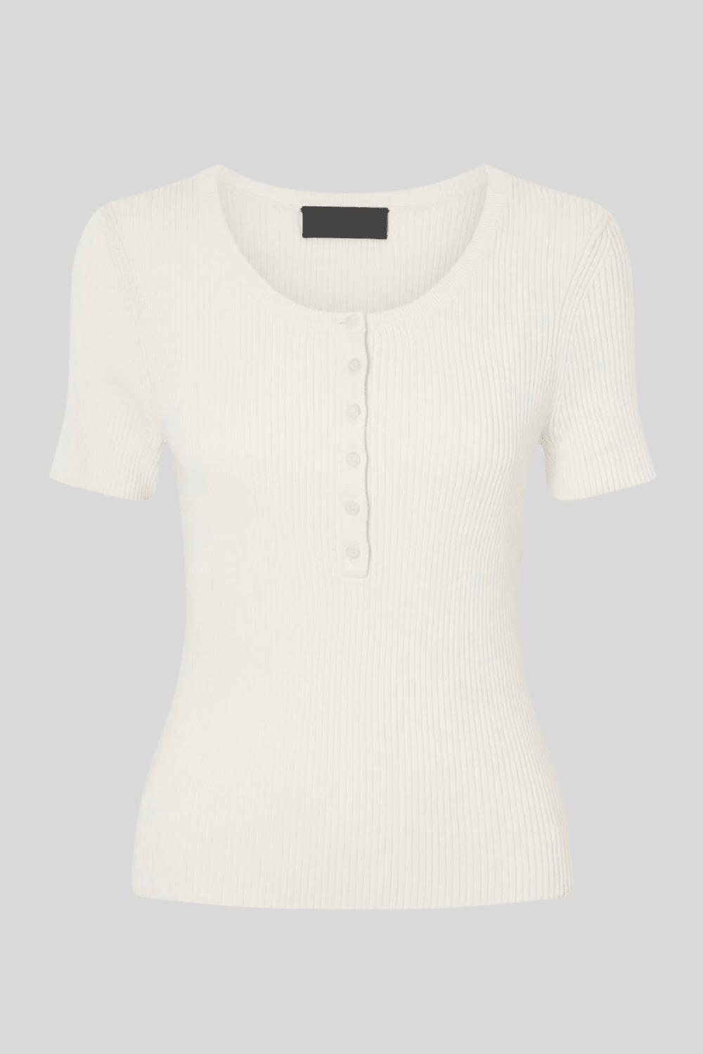 Francene Silk Blend Tee White - Nili Lotan