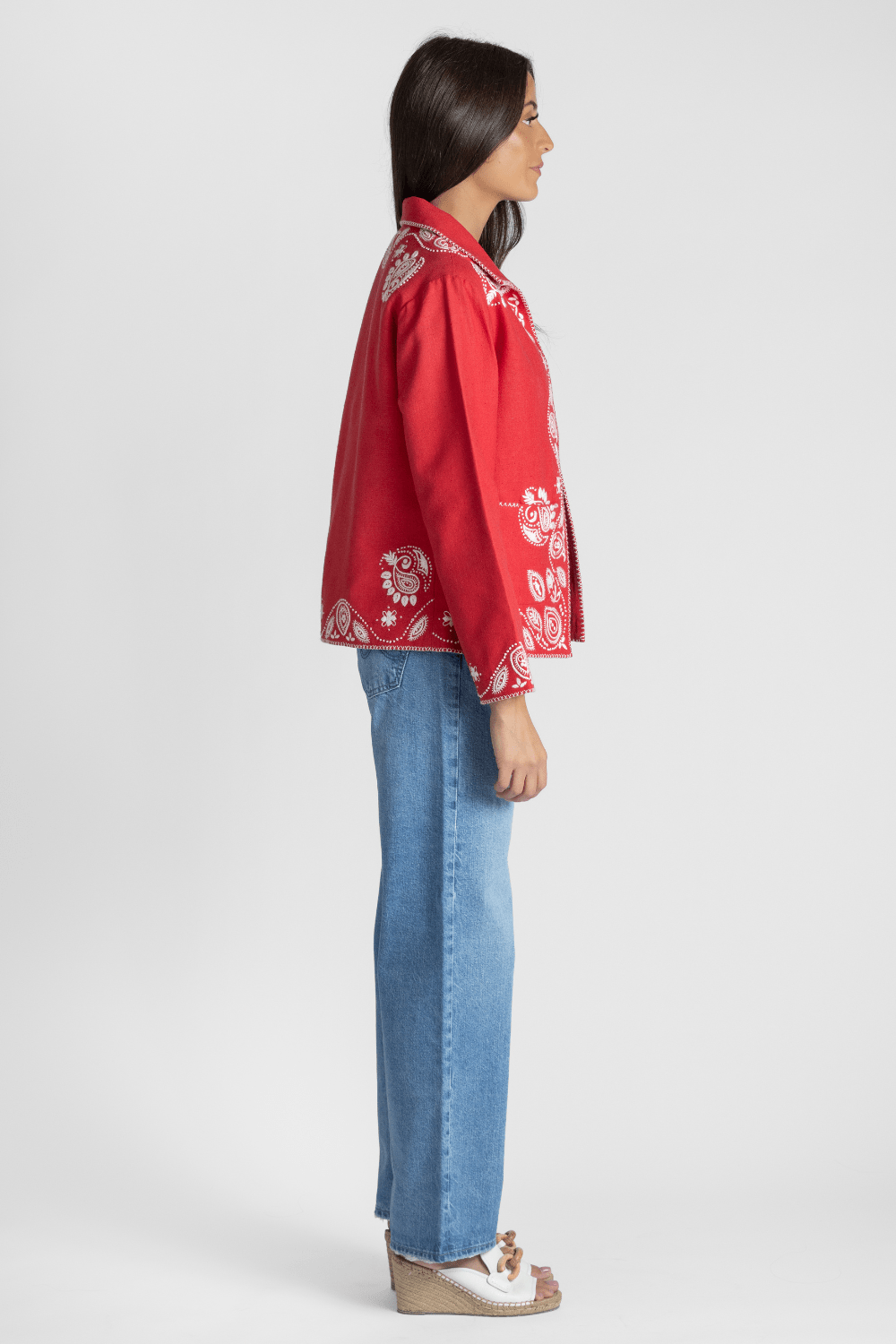 Francis Poppy Bandana Jacket - Alix of Bohemia