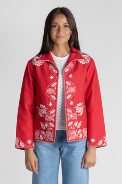Francis Poppy Bandana Jacket - Alix of Bohemia