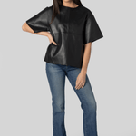 Frieda Leather Top - Soeur