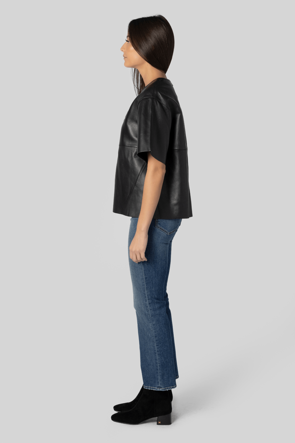 Frieda Leather Top - Soeur