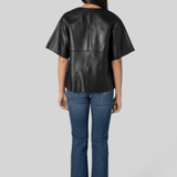 Frieda Leather Top - Soeur