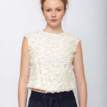 Fringy Tapes Shirt - Odeeh