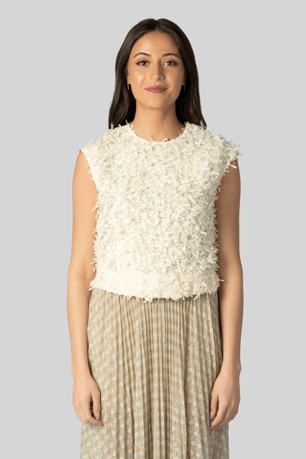 Fringy Tapes Shirt - Odeeh