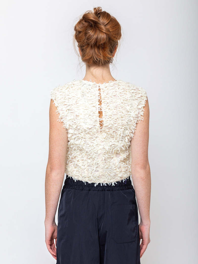 Fringy Tapes Shirt - Odeeh