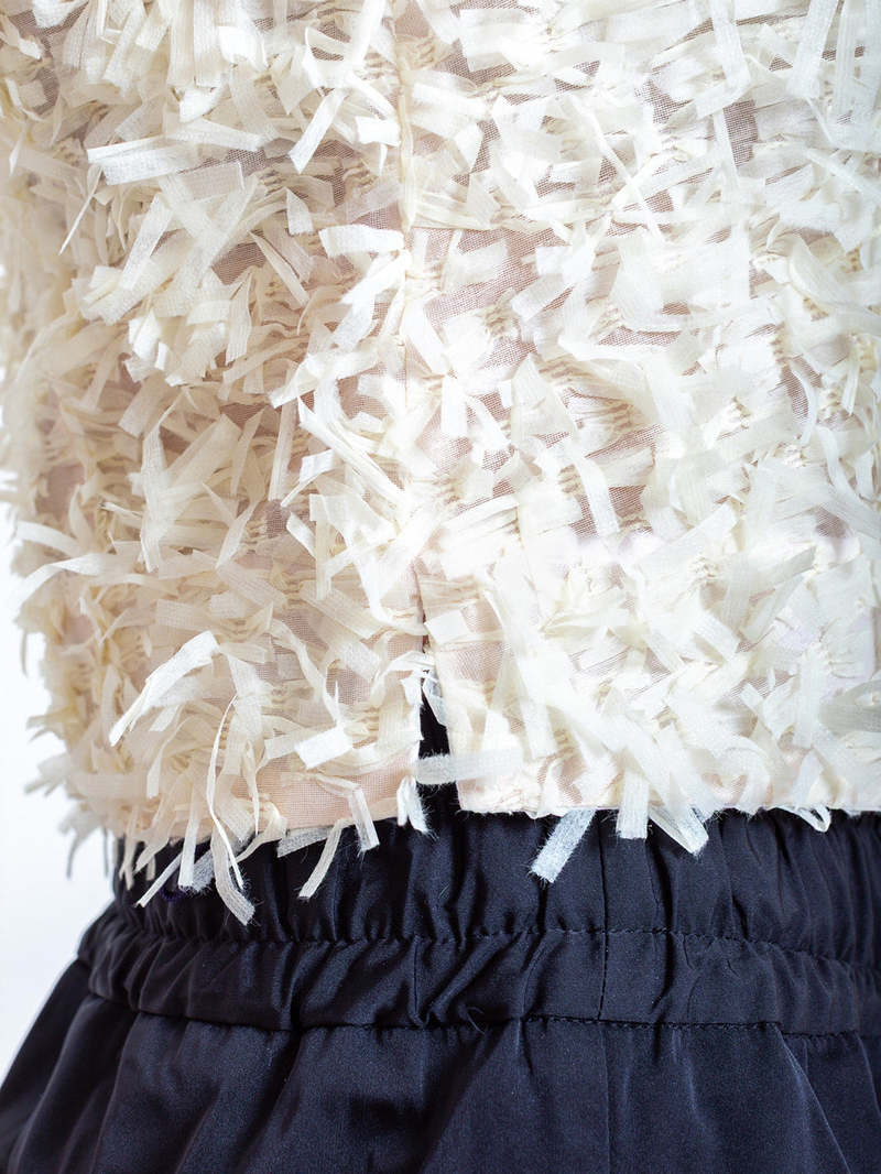 Fringy Tapes Shirt - Odeeh