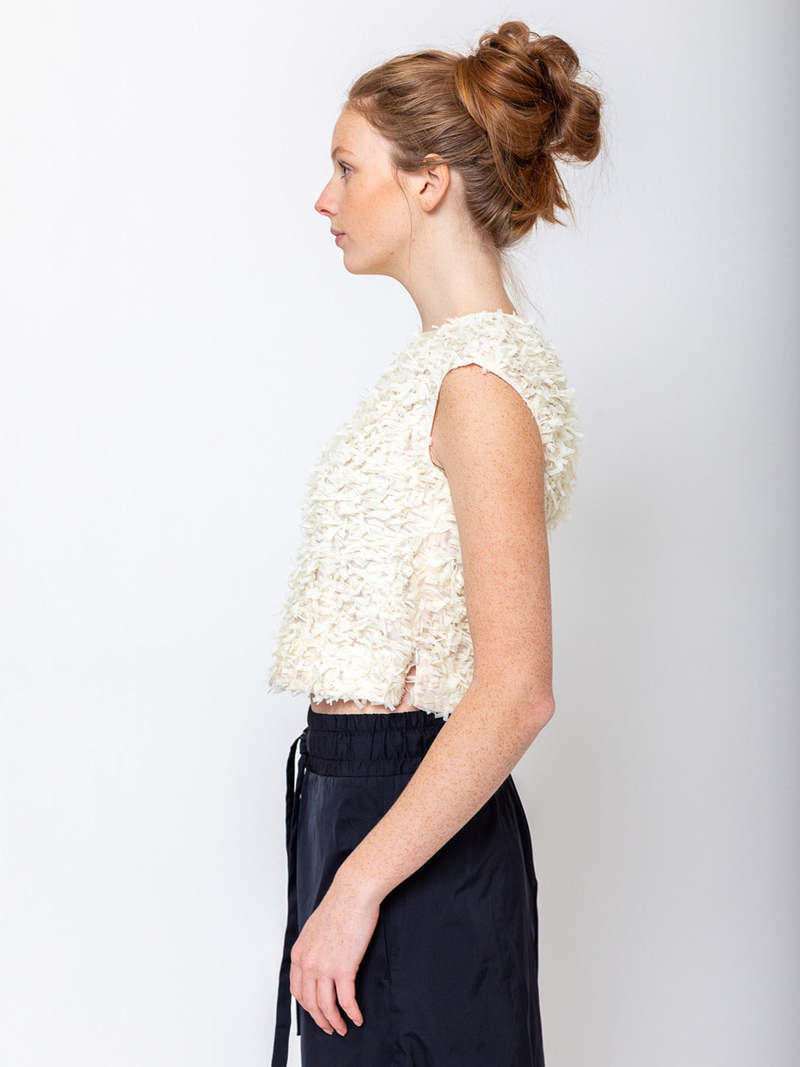 Fringy Tapes Shirt - Odeeh