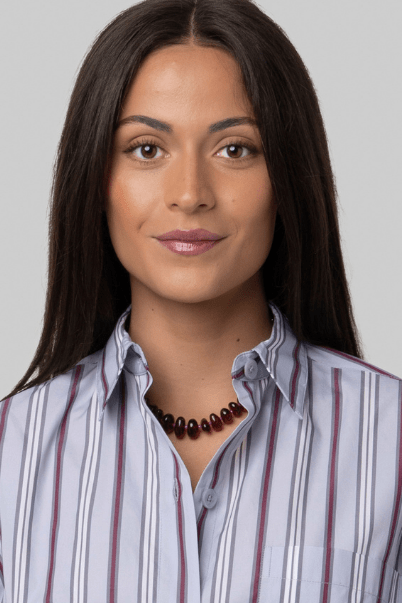Garnet & Pink Sapphire 14k Gold Necklace - Lizzie Fortunato
