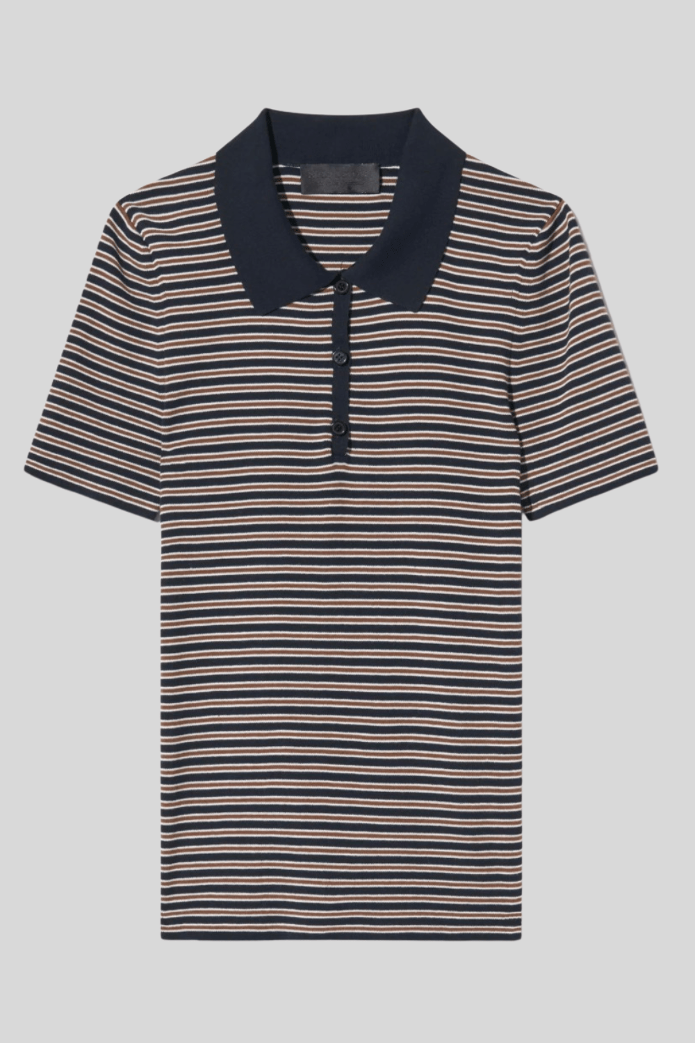 Gemmatta Stripe Polo - Nili Lotan