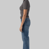 Gemmatta Stripe Polo - Nili Lotan