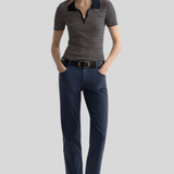 Gemmatta Stripe Polo - Nili Lotan