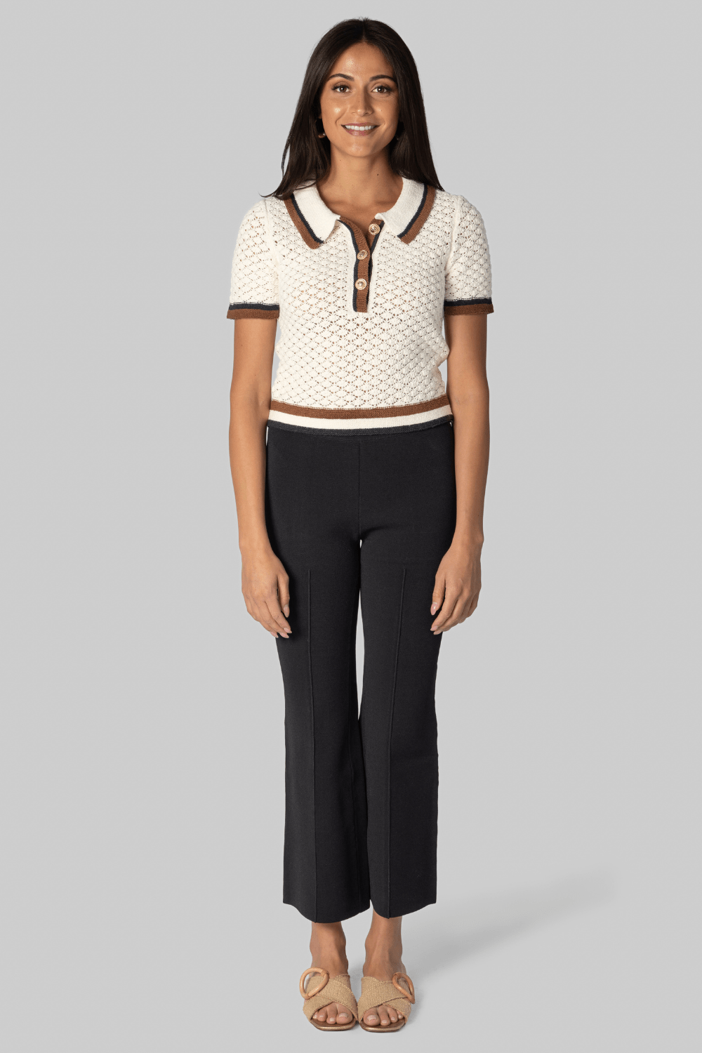 Ginger Polo Top - Cara Cara