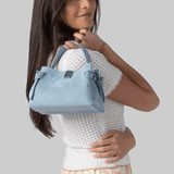 Goyza Mini Ocean Suede Purse - Yuzefi