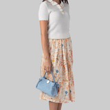 Goyza Mini Ocean Suede Purse - Yuzefi