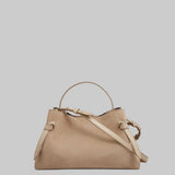 Goyza Mini Sand Suede Purse - Yuzefi