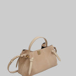 Goyza Mini Sand Suede Purse - Yuzefi