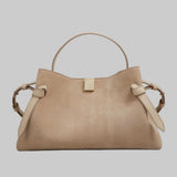 Goyza Mini Sand Suede Purse - Yuzefi