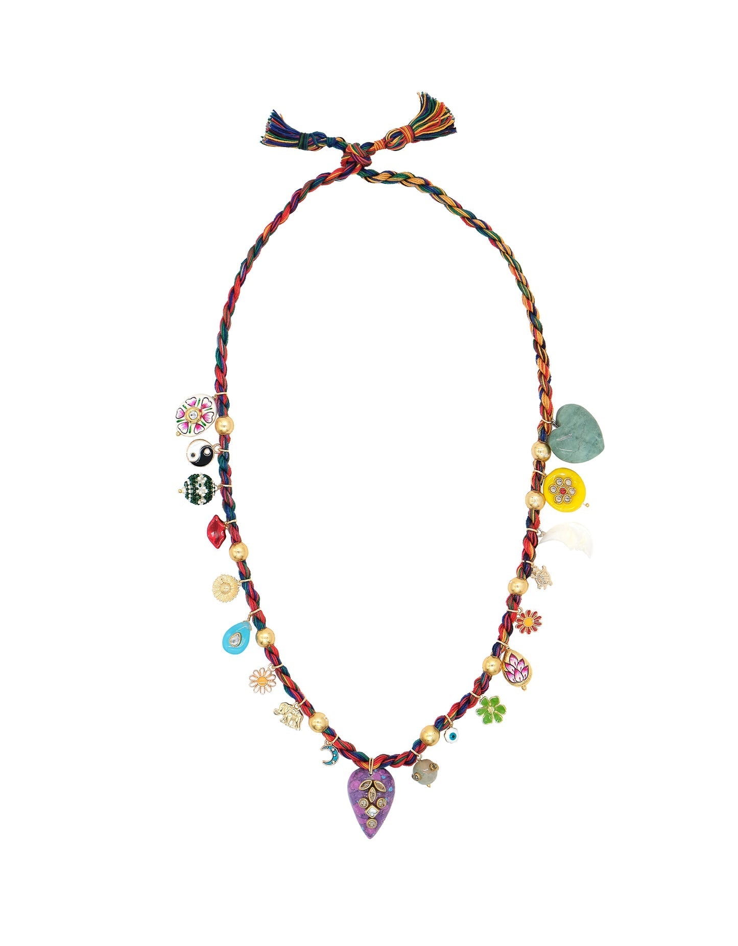 Grigri Joy Heart Necklace - Monoki