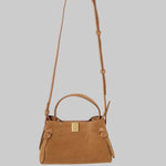 Gyoza Mini Cognac Suede - Yuzefi