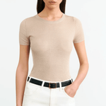 Hettie Silk Knit Tee - Nili Lotan