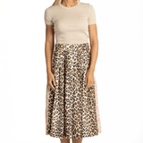 Hettie Silk Knit Tee - Nili Lotan