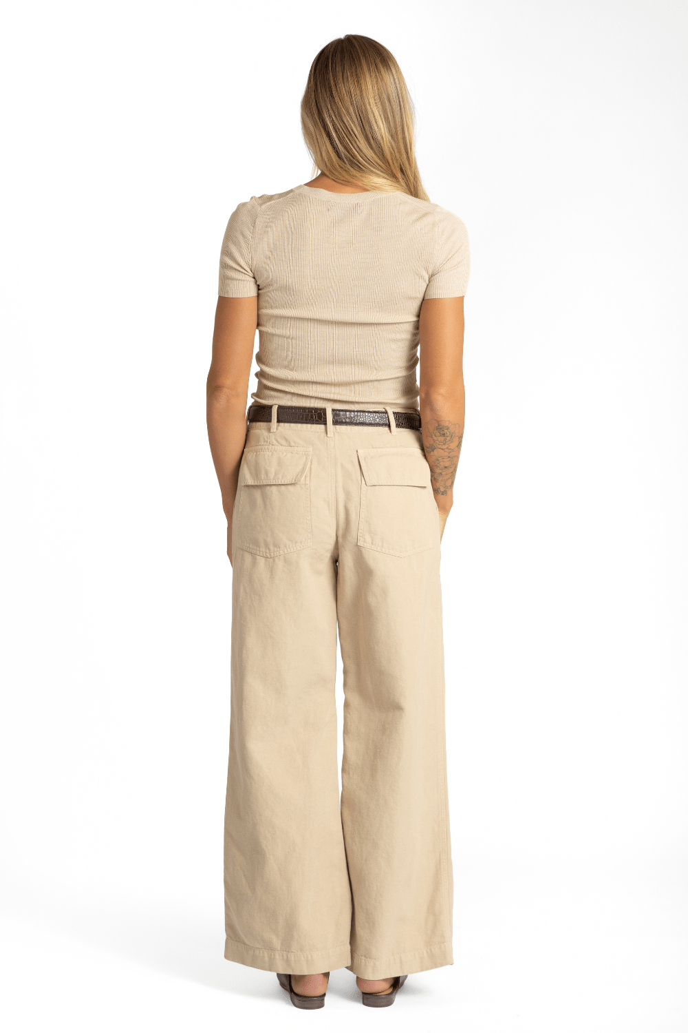 Hettie Silk Knit Tee - Nili Lotan