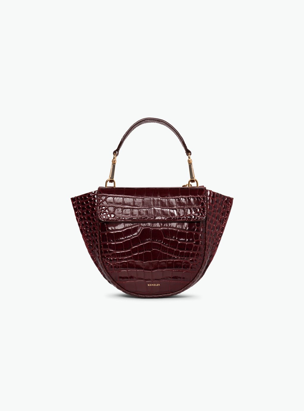 Hortensia Croco Mini Bag - Wandler