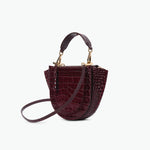 Hortensia Croco Mini Bag - Wandler