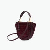 Hortensia Croco Mini Bag - Wandler